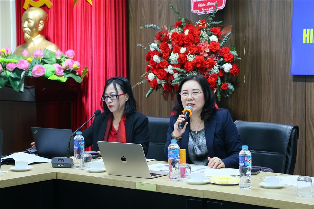 B&agrave; Đỗ Thị Th&uacute;y Hương - Ph&oacute; Chủ tịch, Tổng thư k&yacute; VEIA chia sẻ về kế hoạch h&agrave;nh động năm 2026 v&agrave; x&aacute;c định 5 nh&oacute;m nhiệm vụ ch&iacute;nh của Hiệp hội